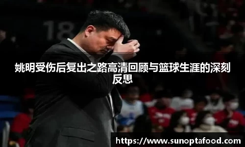 姚明受伤后复出之路高清回顾与篮球生涯的深刻反思
